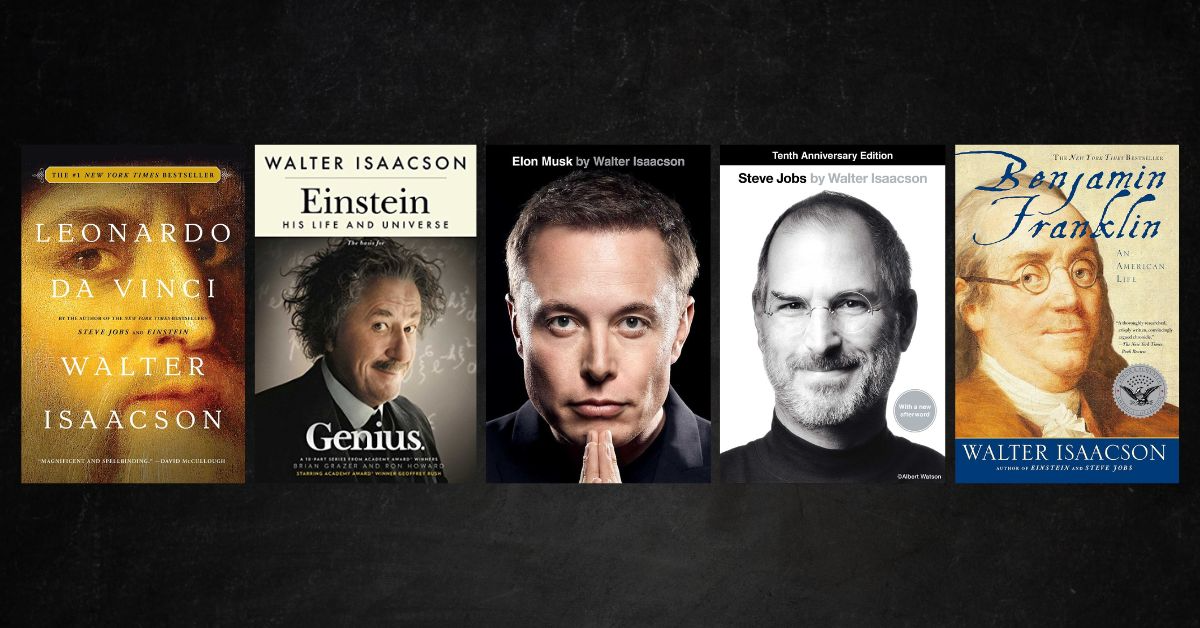 Walter Isaacson Books Ranked, According to Goodreads