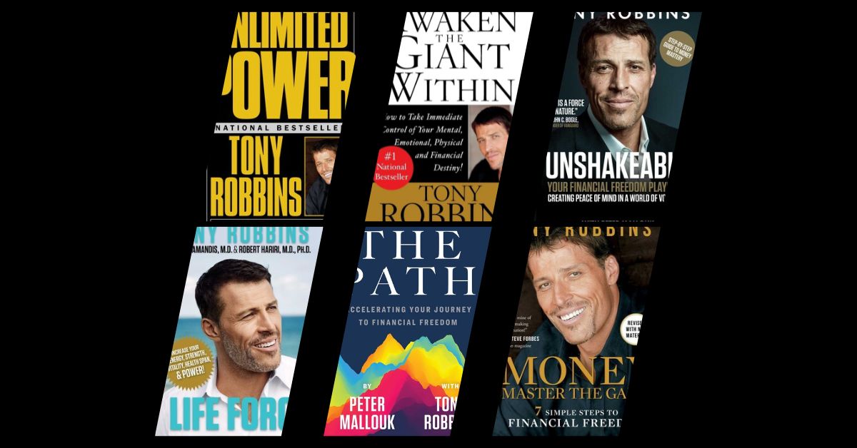 The 6 Best Tony Robbins Books Ranked According to Goodreads