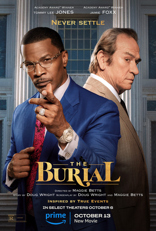 Movie Poster: The Burial featuring Tommy Lee Jones and Jamie Foxx