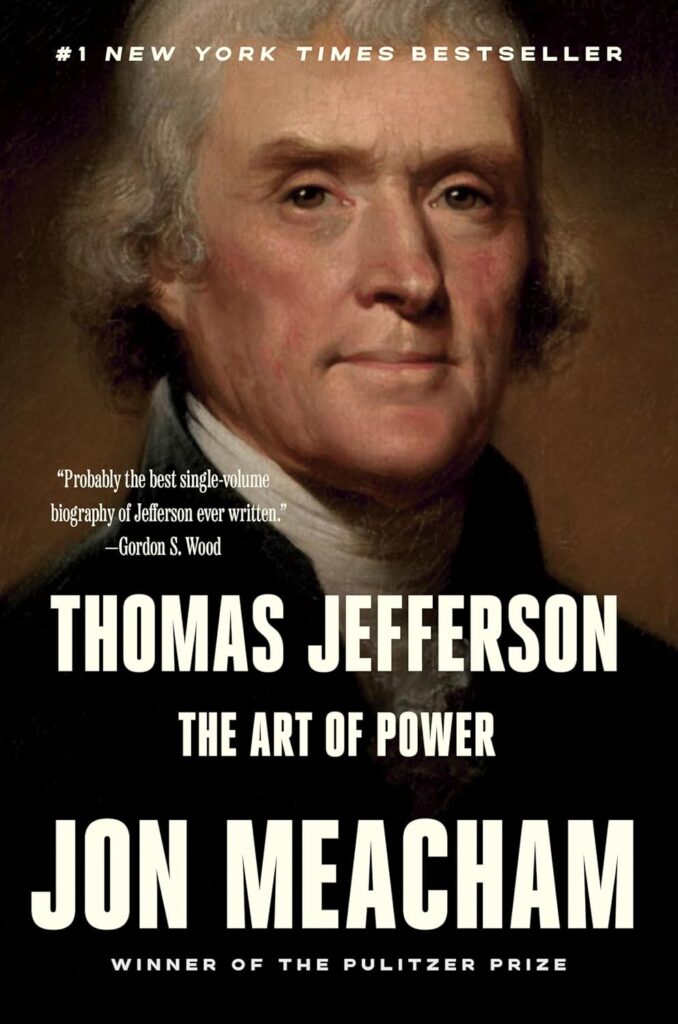 Book Cover: Thomas Jefferson, Jon Meacham's fourth published book