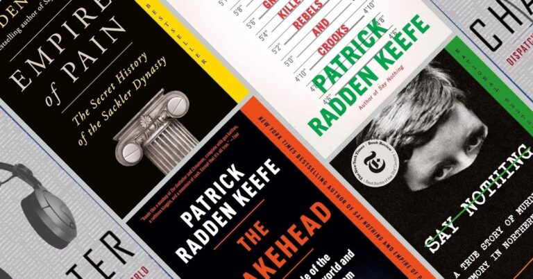 Read more about the article Patrick Radden Keefe Books in Publication Order