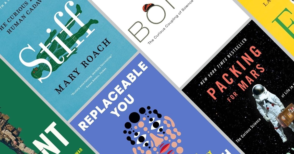 Mary Roach’s Books Ranked According to their Goodreads Rating