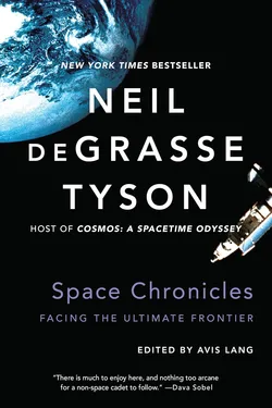 Book Cover: Space Chronicles by Neil deGrasse Tyson