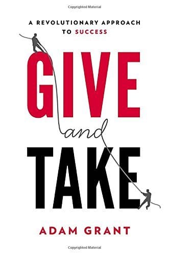 Book Cover: Give and take by Adam Grant